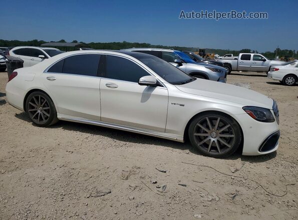 WDDUG8JB9KA433198 2019 MERCEDES-BENZ S White Przód prawy