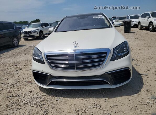 WDDUG8JB9KA433198 2019 MERCEDES-BENZ S White Widok z przodu