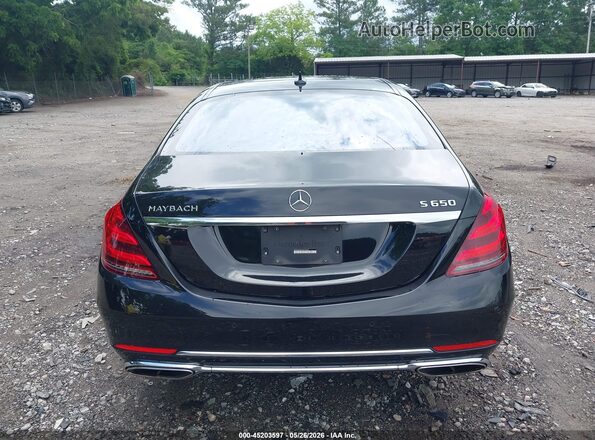WDDUX8AB9JA370652 2018 MERCEDES-BENZ MAYBACH S 650 Black 