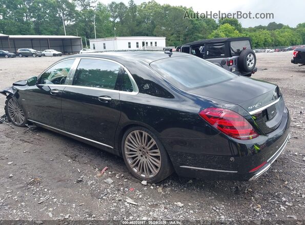 WDDUX8AB9JA370652 2018 MERCEDES-BENZ MAYBACH S 650 Black უკანა მარცხენა