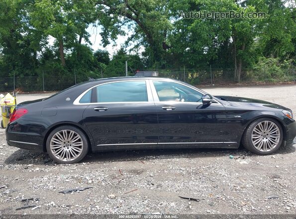 WDDUX8AB9JA370652 2018 MERCEDES-BENZ MAYBACH S 650 Black სალონის 360-გრადუსიანი ხედი
