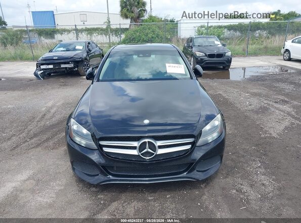WDDWF4JB1HR253230 2017 MERCEDES-BENZ C-CLASS Черный Вид щитка приборов