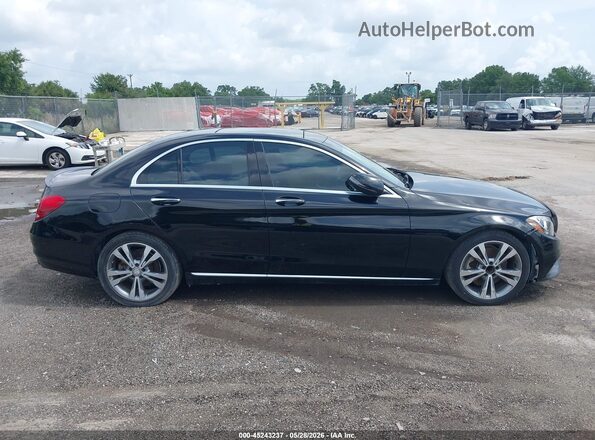 WDDWF4JB1HR253230 2017 MERCEDES-BENZ C-CLASS Черный Вид задней части салона