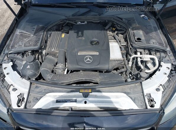 WDDWF4JB1HR253230 2017 MERCEDES-BENZ C-CLASS Черный Вид сзади
