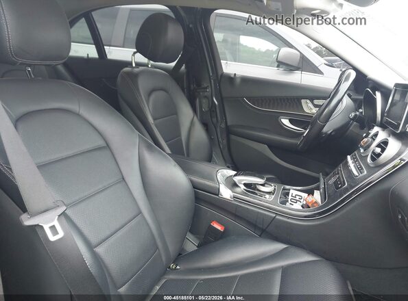 WDDWF4JB3GR136635 2016 MERCEDES-BENZ C-CLASS Серый Вид салона спереди