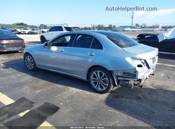WDDWF4JB4JR407709 2018 MERCEDES-BENZ C-CLASS Silver 