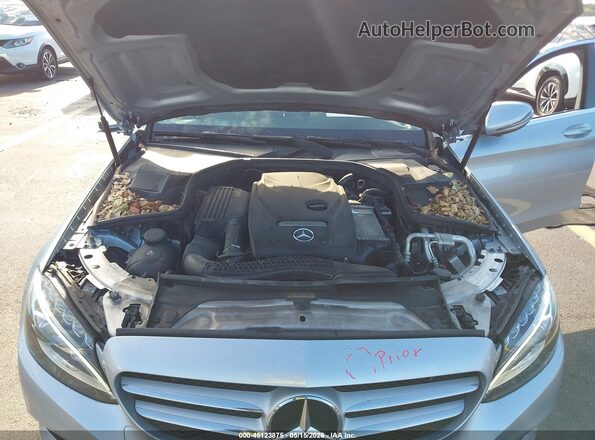 WDDWF4JB4JR407709 2018 MERCEDES-BENZ C-CLASS Silver 