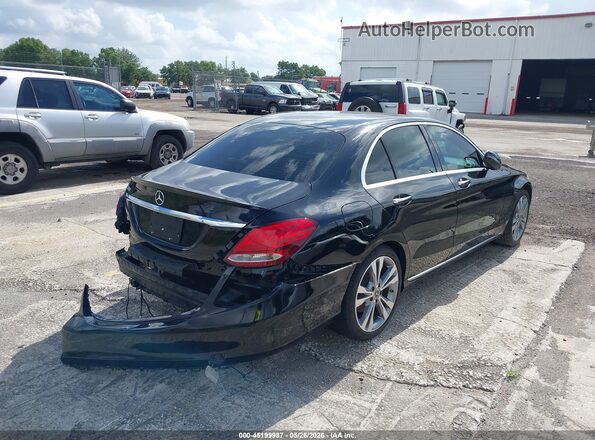 WDDWF4JB6JR329899 2018 MERCEDES-BENZ C-CLASS Black Trasero derecho