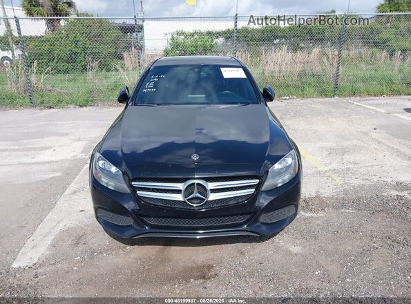 WDDWF4JB6JR329899 2018 MERCEDES-BENZ C-CLASS Black Vista del cuadro de instrumentos