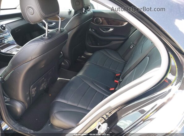 WDDWF4JB6JR329899 2018 MERCEDES-BENZ C-CLASS Black Vista de la etiqueta del VIN