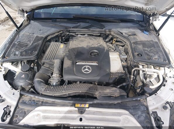 WDDWF4JB7JR390954 2018 MERCEDES-BENZ C-CLASS White Հետևի տեսք
