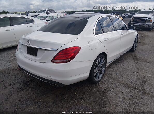 WDDWF4JB7JR390954 2018 MERCEDES-BENZ C-CLASS White Հետևի աջ