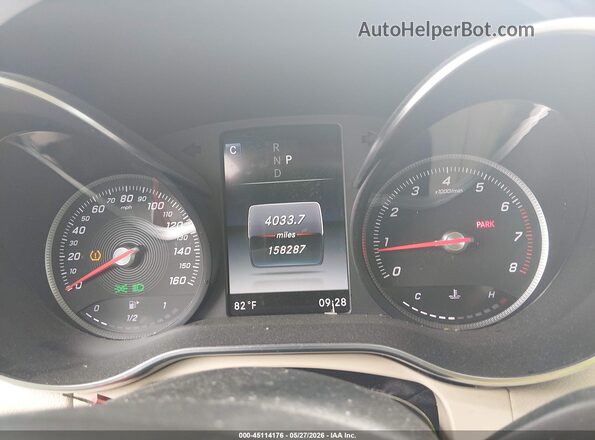 WDDWF4JB7JR390954 2018 MERCEDES-BENZ C-CLASS White Հետևի նստատեղերի տեսք