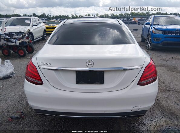 WDDWF4JB7JR390954 2018 MERCEDES-BENZ C-CLASS White 