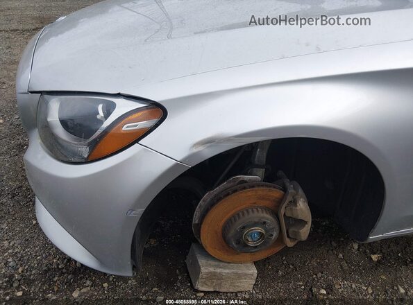 WDDWF4KB1GR150399 2016 MERCEDES-BENZ C-CLASS Silver წინა ხედი