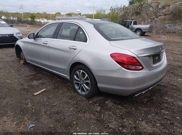WDDWF4KB1GR150399 2016 MERCEDES-BENZ C-CLASS Silver უკანა მარცხენა