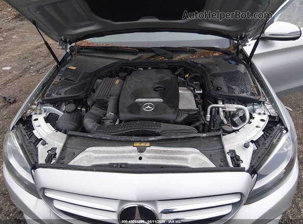 WDDWF4KB1GR150399 2016 MERCEDES-BENZ C-CLASS Silver უკანა ხედი
