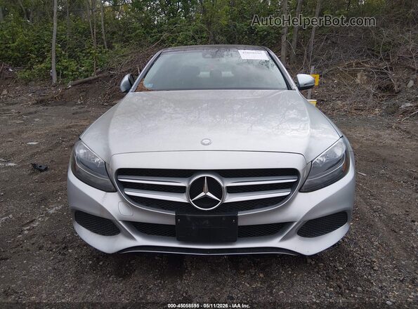 WDDWF4KB1GR150399 2016 MERCEDES-BENZ C-CLASS Silver ხელსაწყოთა პანელის ხედი