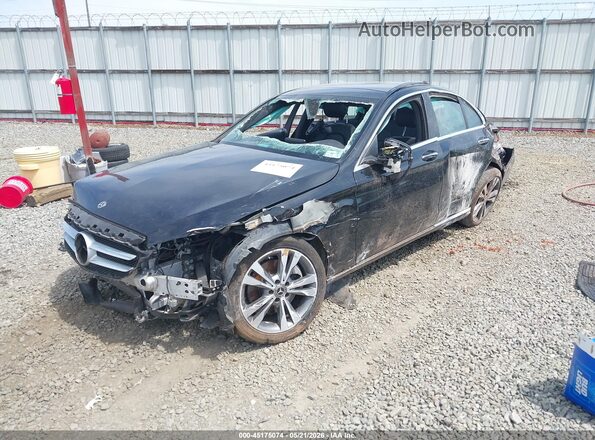 WDDWF4KB2JR407870 2018 MERCEDES-BENZ C-CLASS Black Przód lewy