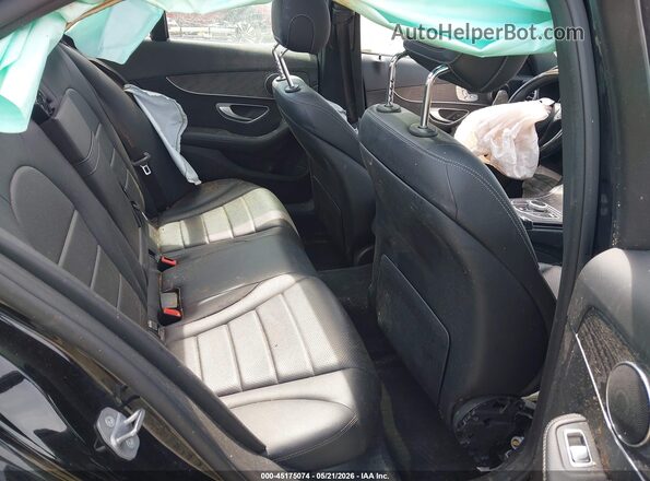 WDDWF4KB2JR407870 2018 MERCEDES-BENZ C-CLASS Black Widok naklejki z numerem VIN