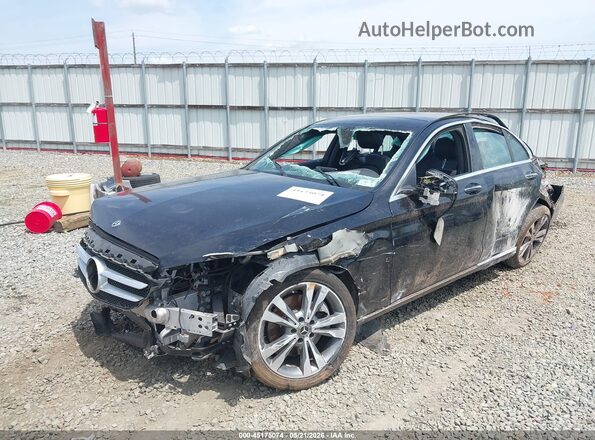 WDDWF4KB2JR407870 2018 MERCEDES-BENZ C-CLASS Black Widok z przodu