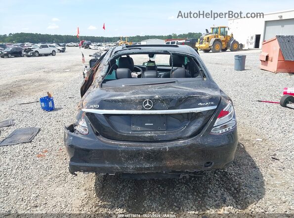 WDDWF4KB2JR407870 2018 MERCEDES-BENZ C-CLASS Black 