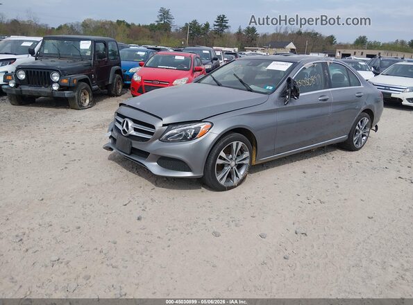 WDDWF4KB3GR173084 2016 MERCEDES-BENZ C-CLASS Silver 