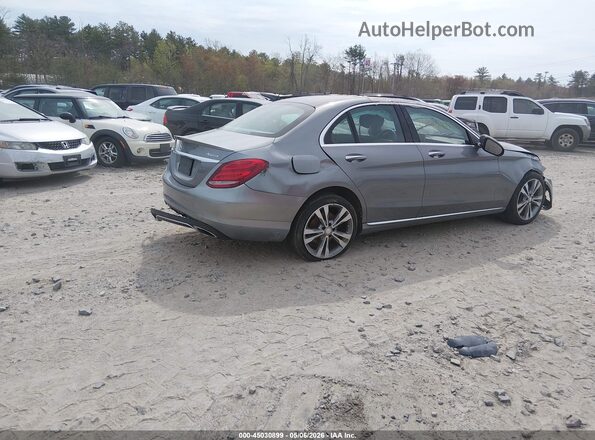 WDDWF4KB3GR173084 2016 MERCEDES-BENZ C-CLASS Silver 