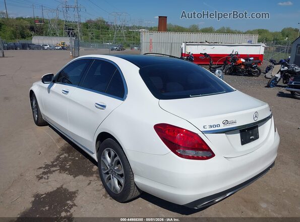 WDDWF4KB4JR312436 2018 MERCEDES-BENZ C-CLASS White 