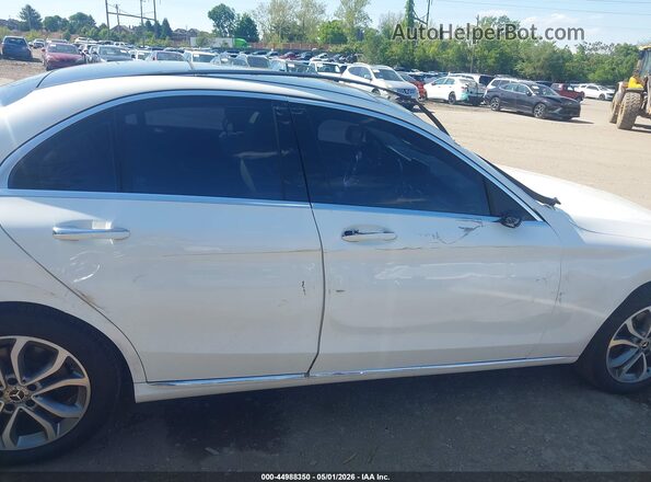 WDDWF4KB4JR312436 2018 MERCEDES-BENZ C-CLASS White 