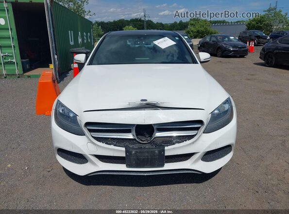 WDDWF4KB5JR326846 2018 MERCEDES-BENZ C-CLASS White Vista del cuadro de instrumentos