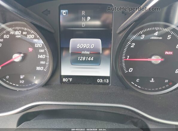 WDDWF4KB5JR326846 2018 MERCEDES-BENZ C-CLASS White Vista de los asientos traseros