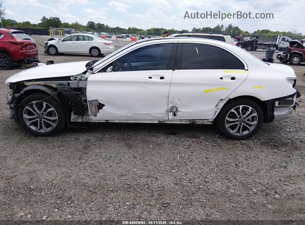 WDDWF4KB5JR414702 2018 MERCEDES-BENZ C-CLASS White Front view