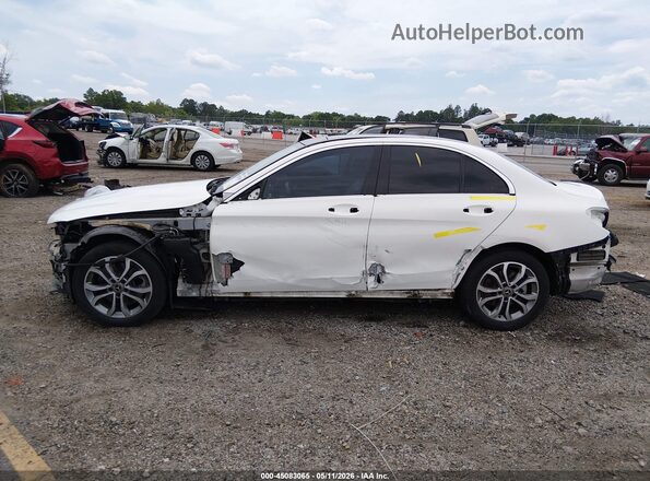 WDDWF4KB5JR414702 2018 MERCEDES-BENZ C-CLASS White 