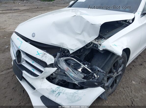 WDDWF4KB6HR218245 2017 MERCEDES-BENZ C-CLASS Белый 