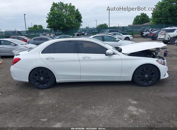 WDDWF4KB6HR218245 2017 MERCEDES-BENZ C-CLASS Белый 