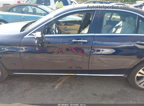 WDDWF4KB6JR416717 2018 MERCEDES-BENZ C-CLASS Blue Vista frontal