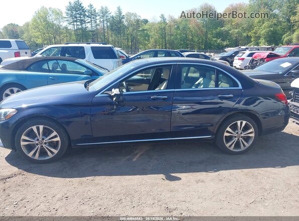 WDDWF4KB6JR416717 2018 MERCEDES-BENZ C-CLASS Blue Vista interior de 360 grados