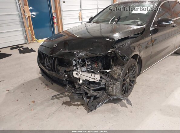 WDDWF4KB8JR336996 2018 MERCEDES-BENZ C-CLASS Black Widok z przodu