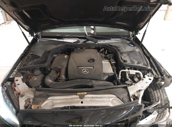 WDDWF4KB8JR336996 2018 MERCEDES-BENZ C-CLASS Black Widok z tyłu