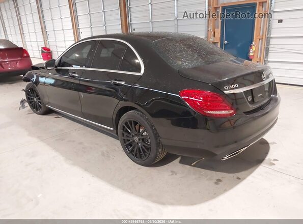 WDDWF4KB8JR336996 2018 MERCEDES-BENZ C-CLASS Black Tył lewy