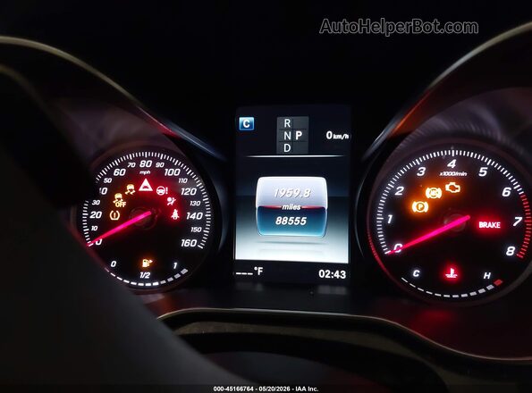 WDDWF4KB8JR336996 2018 MERCEDES-BENZ C-CLASS Black Widok tylnych siedzeń