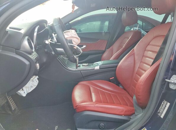 WDDWF4KB8JR403192 2018 MERCEDES-BENZ C Синий 