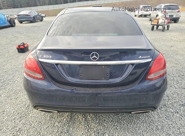WDDWF4KB8JR403192 2018 MERCEDES-BENZ C Синий 