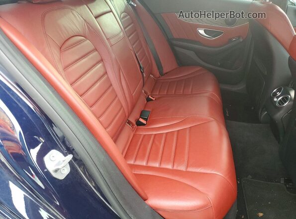 WDDWF4KB8JR403192 2018 MERCEDES-BENZ C Синий 