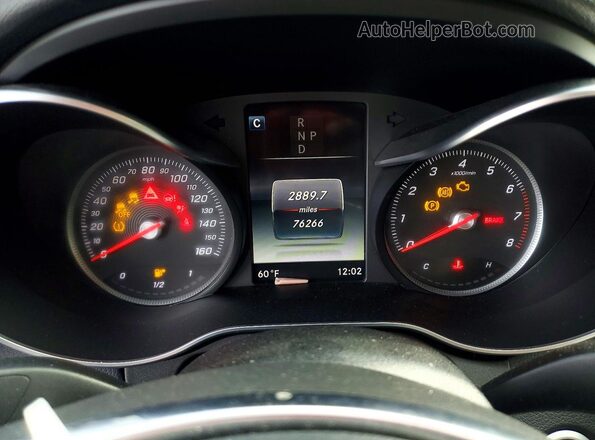 WDDWF4KB8JR403192 2018 MERCEDES-BENZ C Синий 