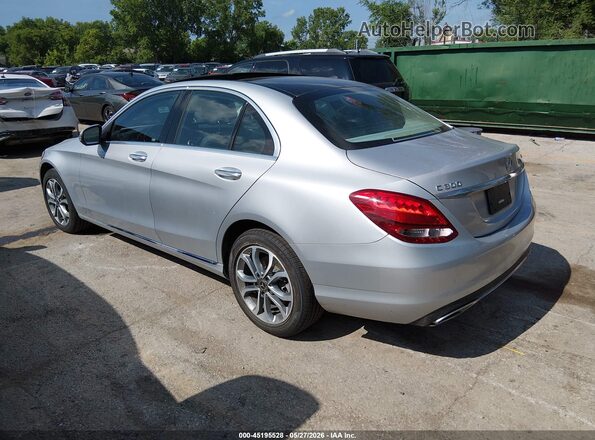 WDDWF4KB9JR339292 2018 MERCEDES-BENZ C-CLASS Silver Հետևի ձախ