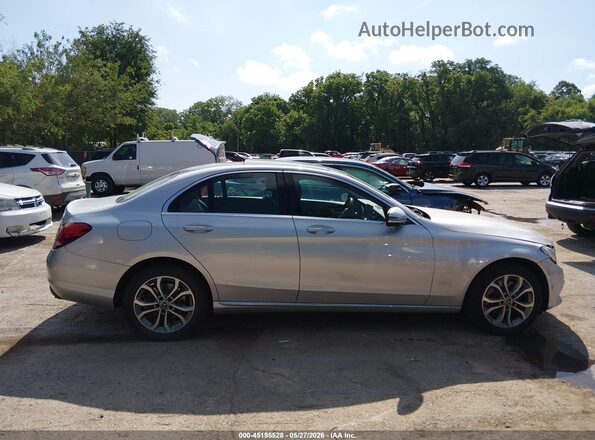 WDDWF4KB9JR339292 2018 MERCEDES-BENZ C-CLASS Silver Սալոնի հետևի տեսք