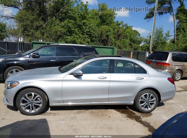 WDDWF4KB9JR339292 2018 MERCEDES-BENZ C-CLASS Silver Սալոնի 360 աստիճան տեսք
