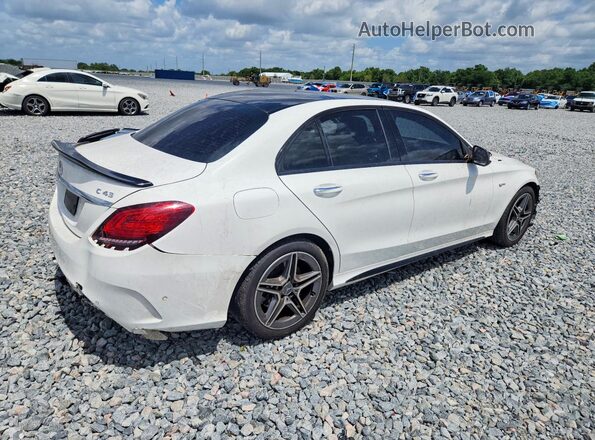 WDDWF6EB1LR558614 2020 MERCEDES-BENZ C White Задня права чверть